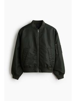 H&M - Men Green Padded Bomber Jacket