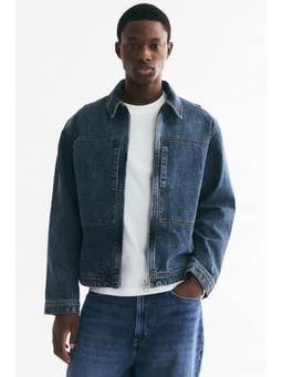 H&M - Men Blue Denim Workwear Jacket