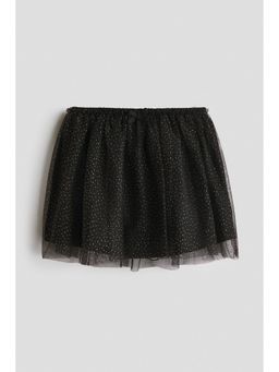 H&M - Girls Black Glittery Tulle Skirt
