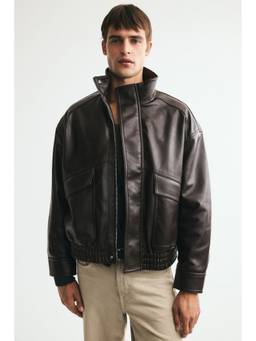 H&M - Men Brown Blouson Jacket