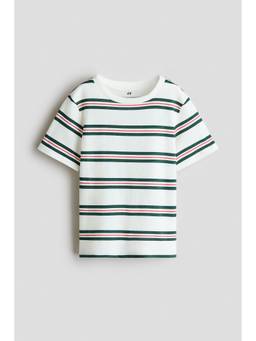 H&M - Boys White Printed T-Shirt
