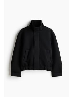 H&M - Men Black Scuba Blouson Jacket