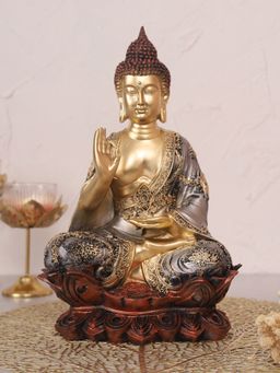 HOME 360 - Serenity Lotus Buddha Idol