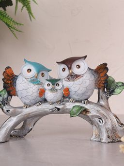 HOME 360 - Owl Family On Branch Idol