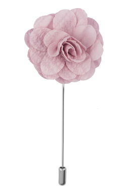 The Tie Hub - Crocus Pink Flower Lapel Pin.