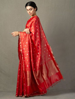 Fabindia - Silk Kasuti Embroidered Sari
