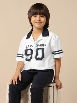 U.S. POLO ASSN. - Kids Boys Logo Twill Shirt