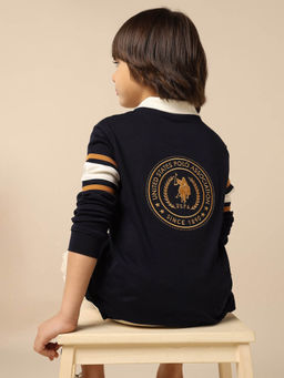 U.S. POLO ASSN. - Kids Boys Brand Embroidered Regular Fit Polo Shirt