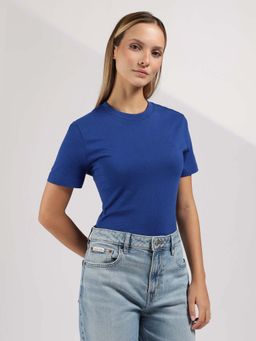 Calvin Klein - Solid Regular Fit Cotton T-Shirt