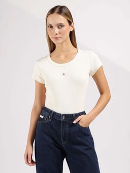 Calvin Klein - Solid Regular Fit Cotton T-Shirt