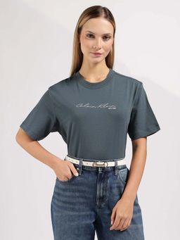 Calvin Klein - Solid Relaxed Fit Cotton T-Shirt