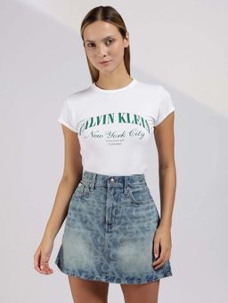 Calvin Klein - Logo Regular Fit Cotton T-Shirt