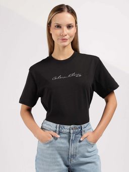 Calvin Klein - Solid Relaxed Fit Cotton T-Shirt