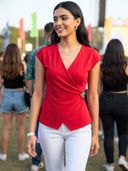 Red color option, Currently selected