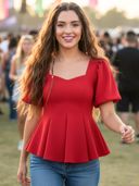 Red color option, Currently selected