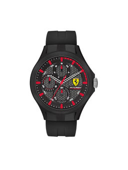 Scuderia Ferrari - PIT CREW 0830678 Black Dial Watch