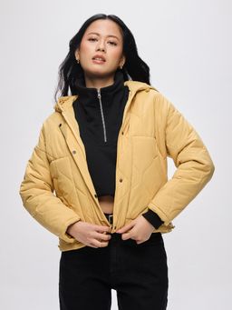 Fort Collins - Womens Yellow Crop Length Jacket