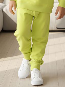 ANTHRILO - Warm Fleece Lime Boys Joggers - Lime