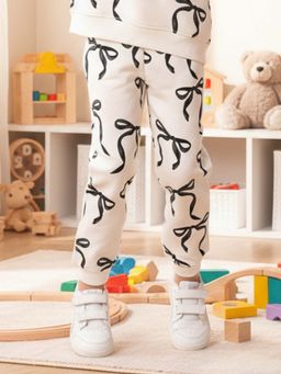 ANTHRILO - Off White Printed Joggers