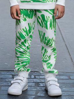 ANTHRILO - Green Printed Joggers