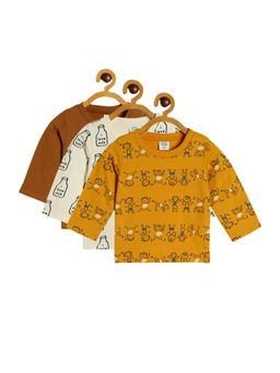 MINI KLUB - Boys Multi-Color T-Shirts (Pack of 3)
