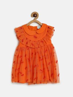 MINI KLUB - Girls Orange Dress