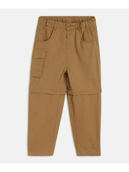 MINI KLUB - Kids Boys Brown Solid Pant