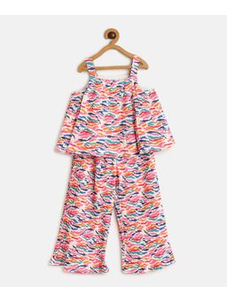 MINI KLUB - Kids Girls Multi-Color Lounge Wear (Set of 2)
