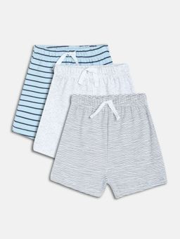 MINI KLUB - Boys Multi-Color Shorts (Pack of 3)