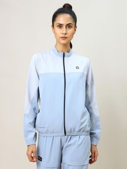 Technosport - Blue Colorblock Slim Fit Jacket