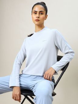 Technosport - Blue Colorblock Slim Fit Sweatshirt