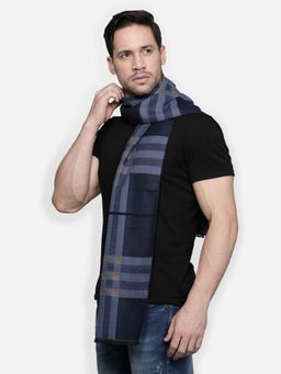 Alvaro Castagnino - Mens Viscose Blue Muffler