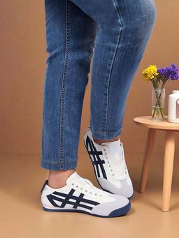 Truffle Collection - Women Beige Solid Casual Sneakers