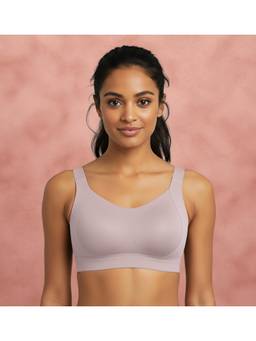Shyaway - Pink Skin Removable Padding Wirefree Full Coverage Bra