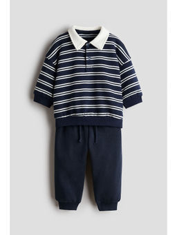 H&M - Boys Blue 2-Piece Sweatshirt Set