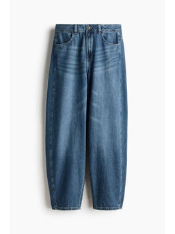H&M - Women Blue Balloon High Waist Jeans