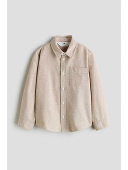 H&M - Boys Beige Oxford Shirt
