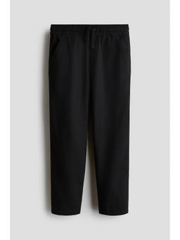 H&M - Boys Black Cotton Joggers