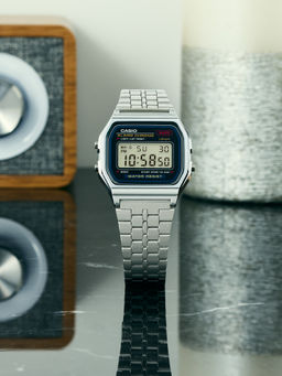 Casio - Unisex Vintage Series Black Dial Digital Watch - A159WA-N1DF (M)