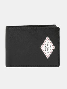 Spykar - Men Black Leather Wallet