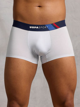 U.S. POLO ASSN. - White Micro Fibre Super Soft Modal Trunk
