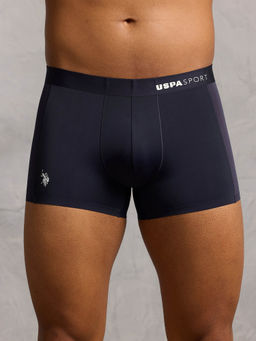 U.S. POLO ASSN. - Navy Blue Micro Fibre Seamless High Stretch Trunk