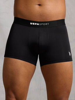 U.S. POLO ASSN. - Black Micro Fibre High Stretch Performance Trunk
