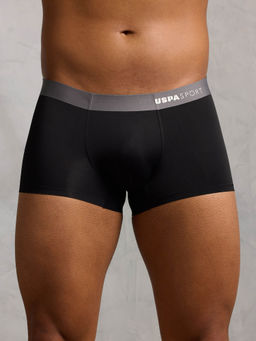 U.S. POLO ASSN. - Black Micro Fibre Seamless Ultra-Light Trunk