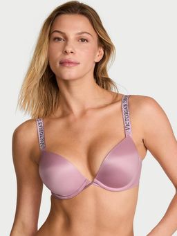 Victoria's Secret - Very Sexy Bombshell Logo Shine Strap Add-2-Cups Push-Up Bra