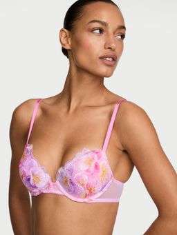 Victoria's Secret - Dream Angels Watercolor Embroidery Push-Up Bra