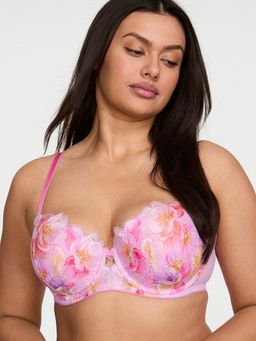 Victoria's Secret - Dream Angels Watercolor Embroidery Lightly Lined Demi Bra