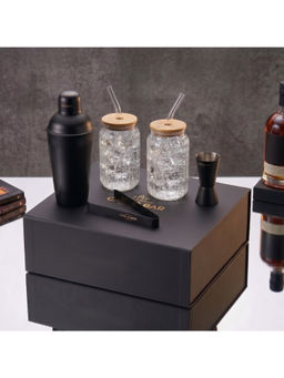 Car-O-Bar - Gift Set Black Bar Tools with 2 Sippers