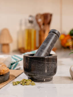 IREKA HOMES - Black Smashini Mortar & Pestle