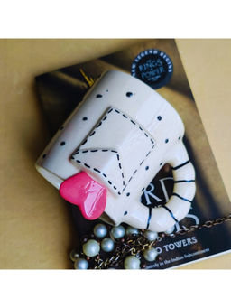 TheYUGO - White Love Note Handcrafted Messenger Mug